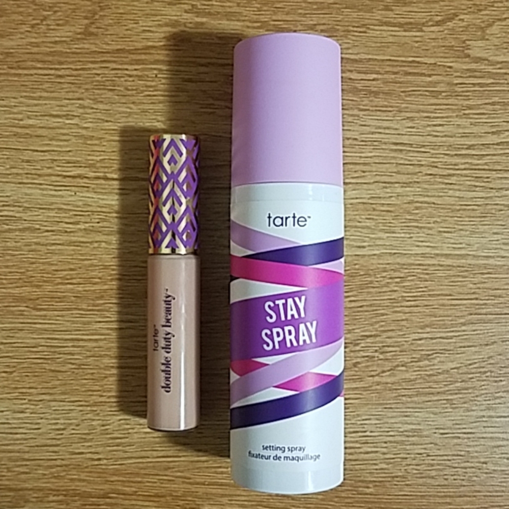 Bundle: tarte shape tape and stay spray